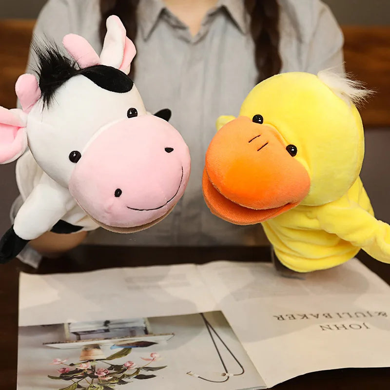 Stuffed Plush Puppet Animals