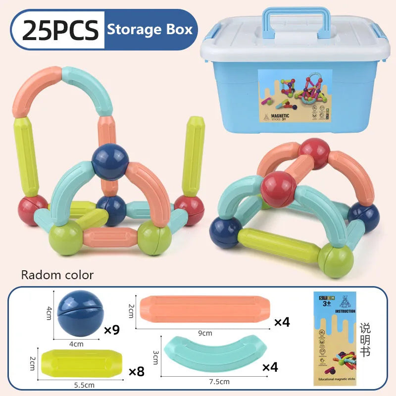 STEM Magnetic Constructor Blocks Set