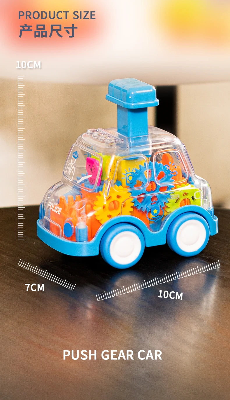 Press and Go Gear Car