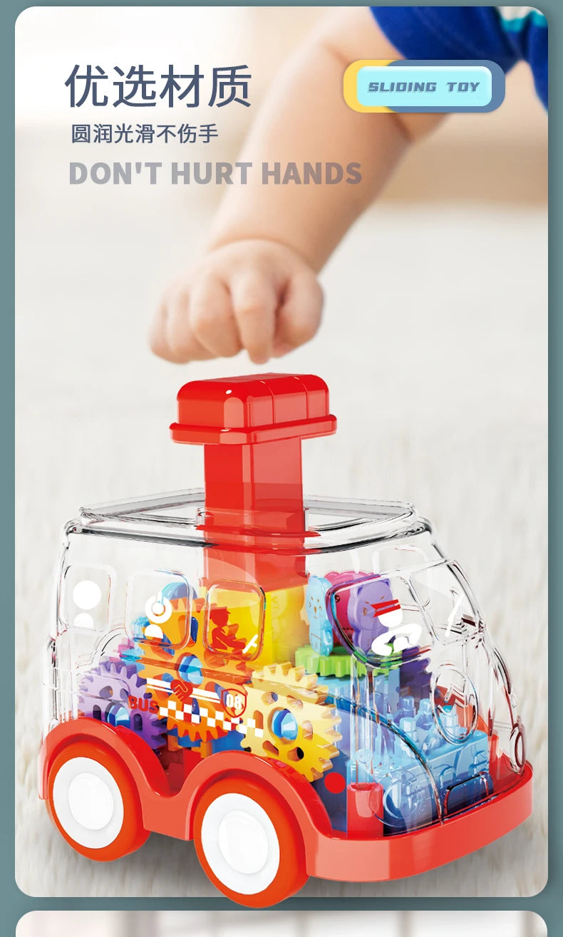 Press and Go Gear Car