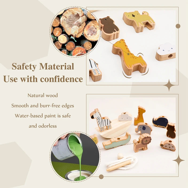 Montessori Animal Balancing Skill Toy