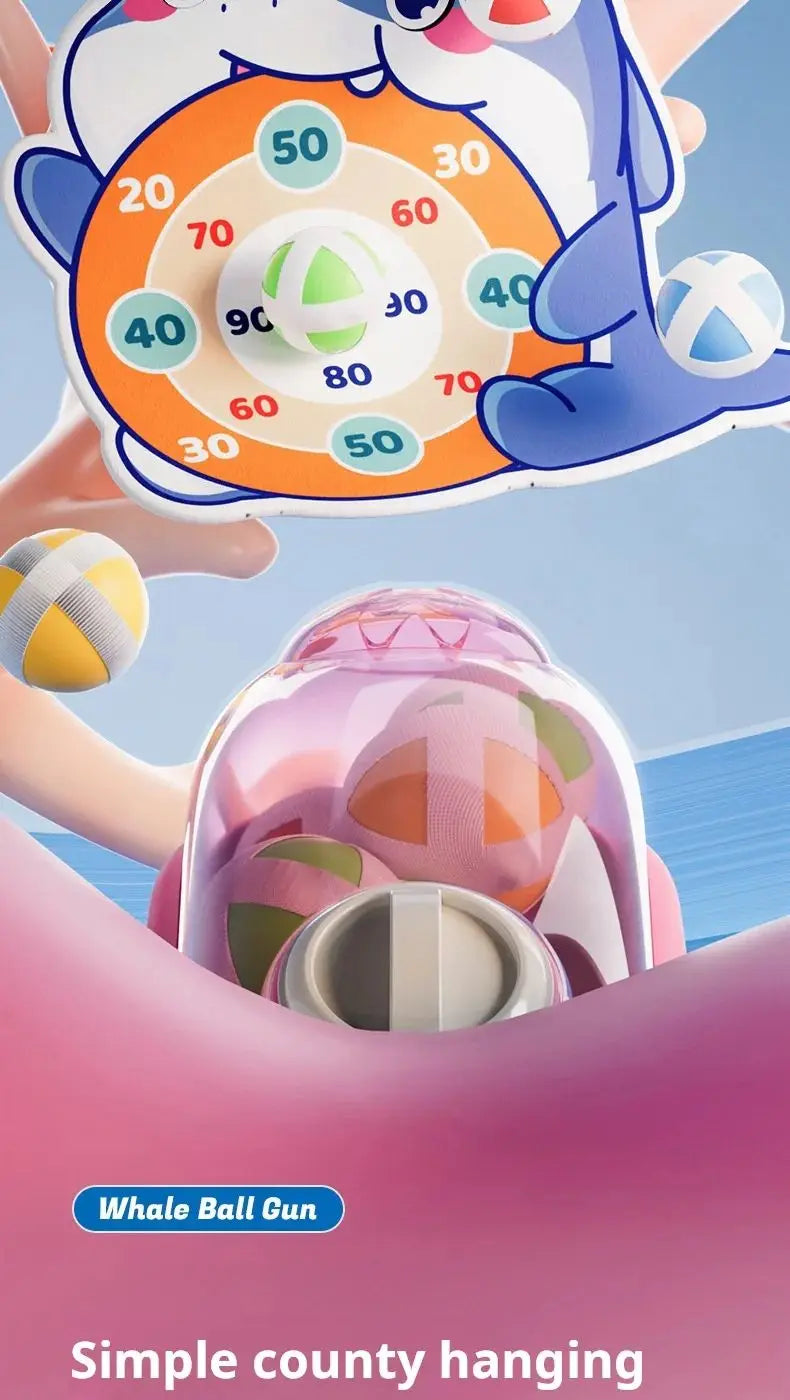 Whale Sticky Dart Ball Game