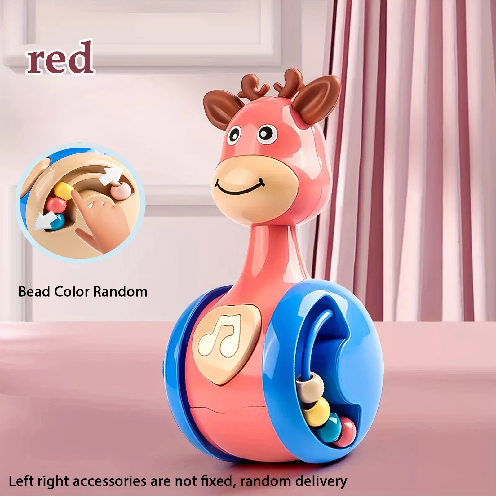 Fawn Sliding Tumbler Rattle Toy