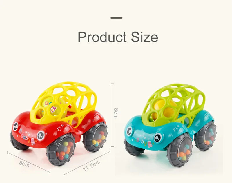 Soft Rubber Push and Go Vehicles