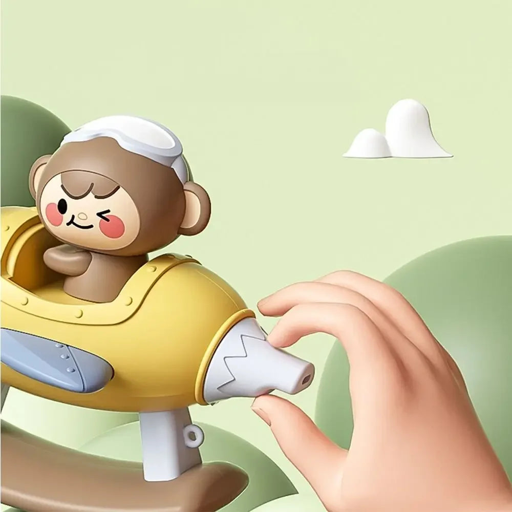 Whistling and Spinning Toy