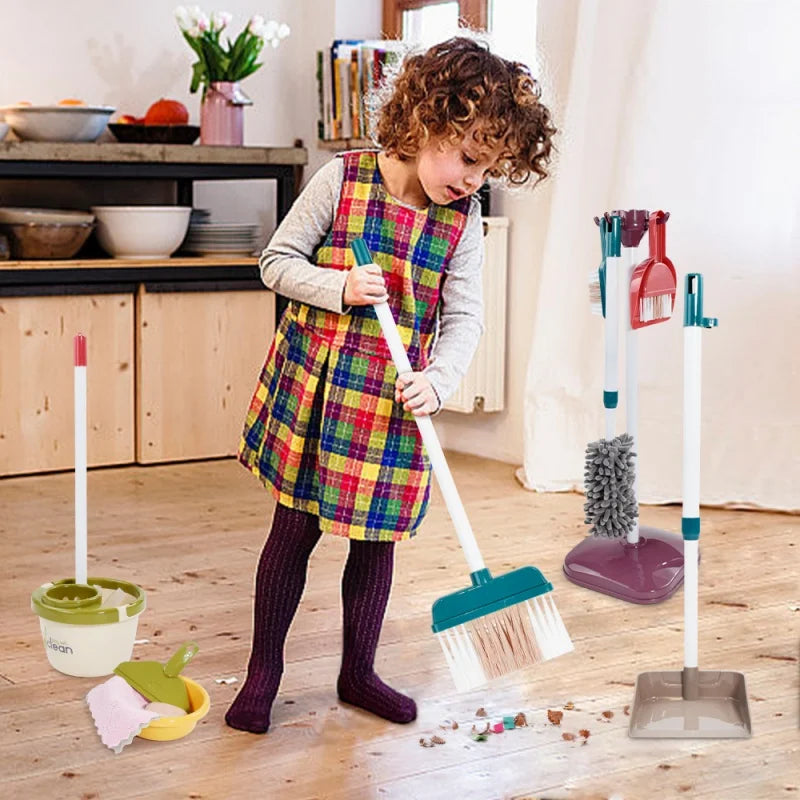 Cleaning Tool Toys Set