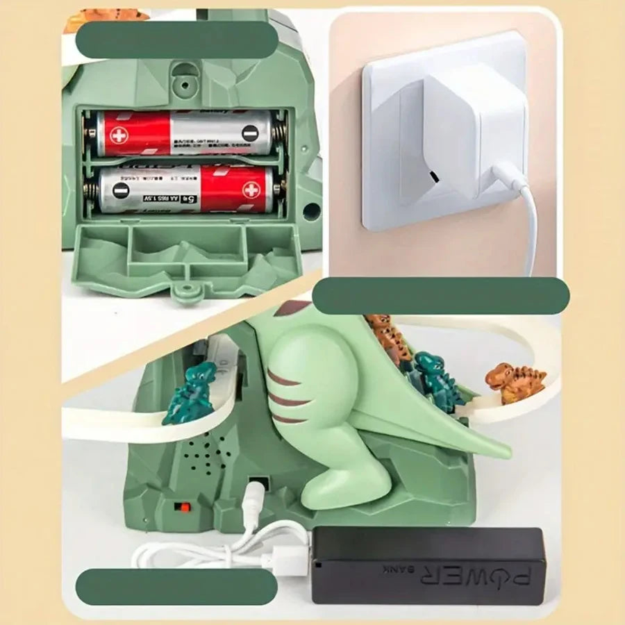 Dinosaur Climbing Slide Music Toy