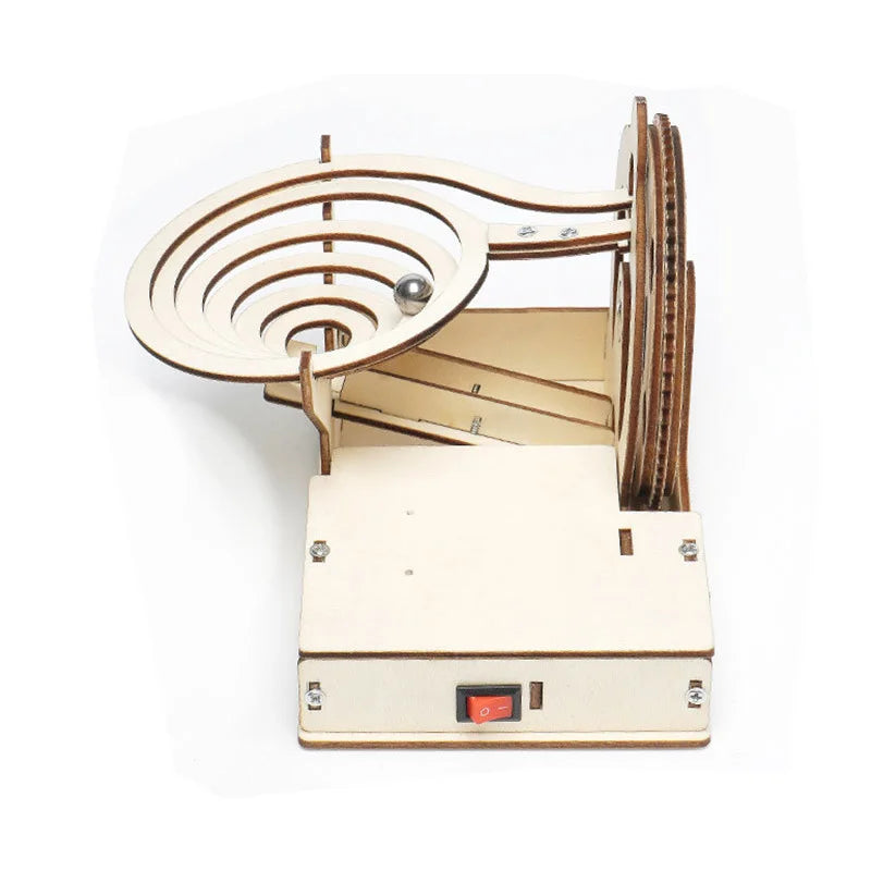 DIY Assemble Mechanical Marble Run Gear Model