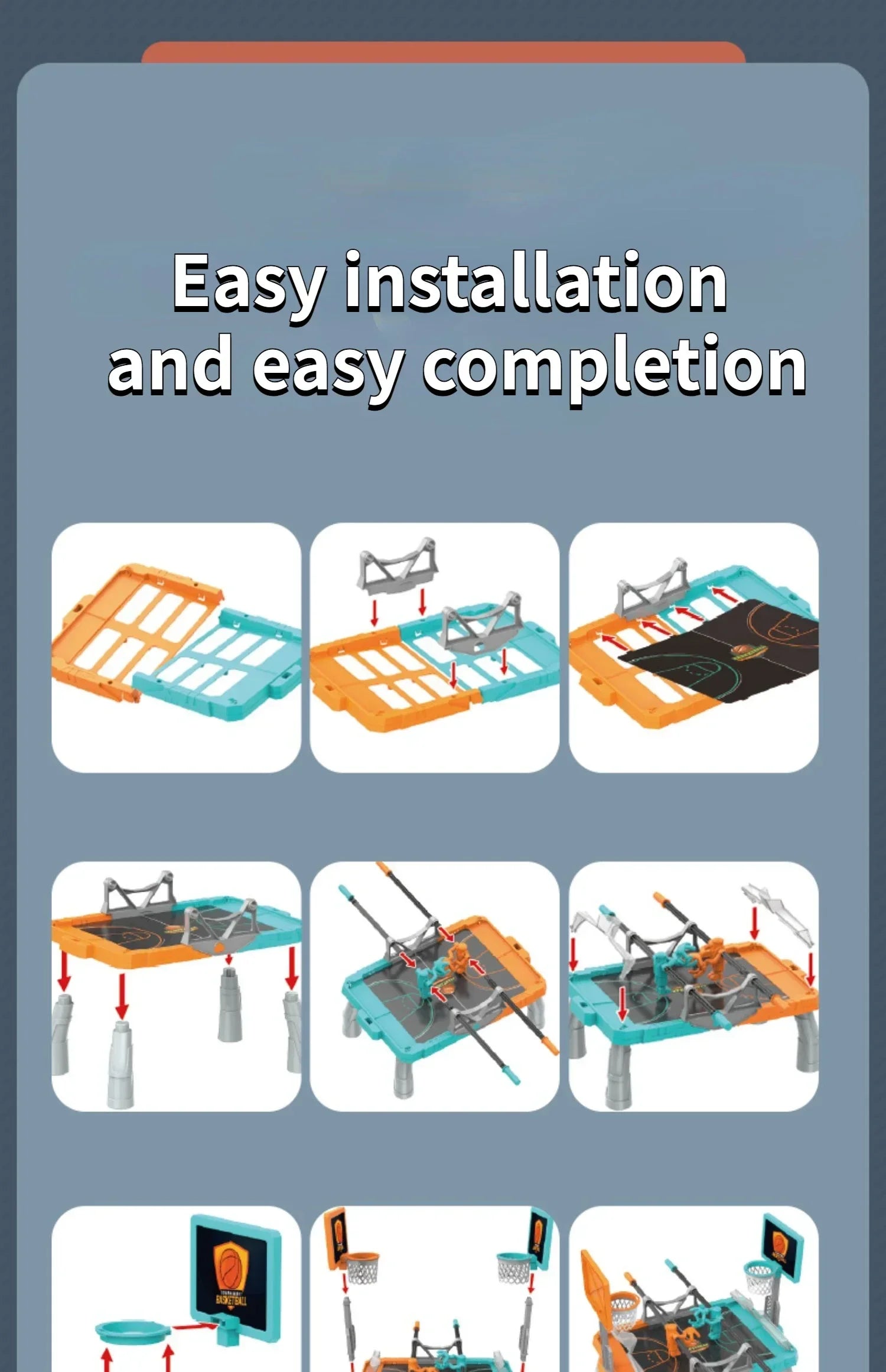 Mini Catapult Fingertip Basketball Game