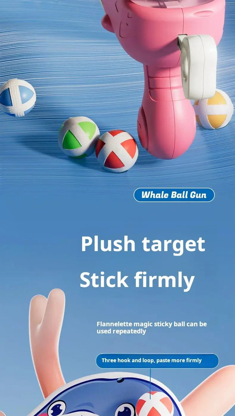 Whale Sticky Dart Ball Game