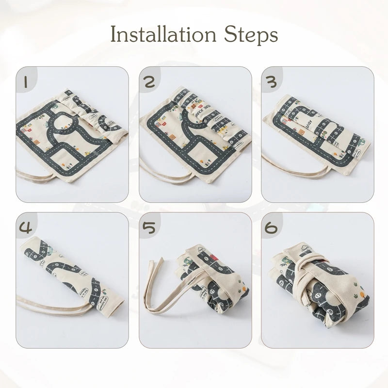 City Traffic Road Map Game