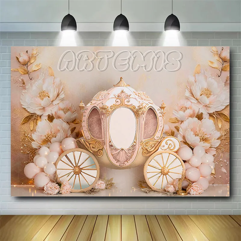 Baby Shower Background Floating Balloon