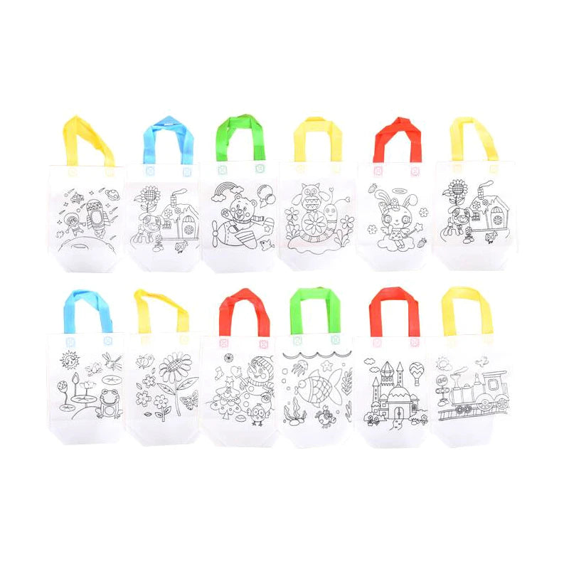 DIY Graffiti Bag with Markers