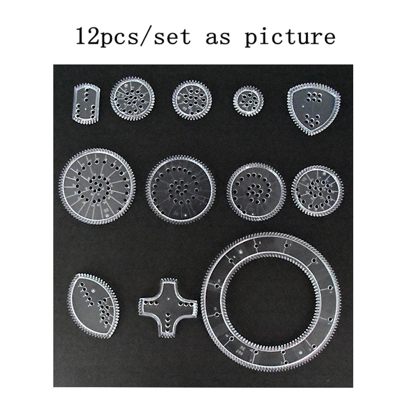 Spirograph Geometric Ruler Drawing Set