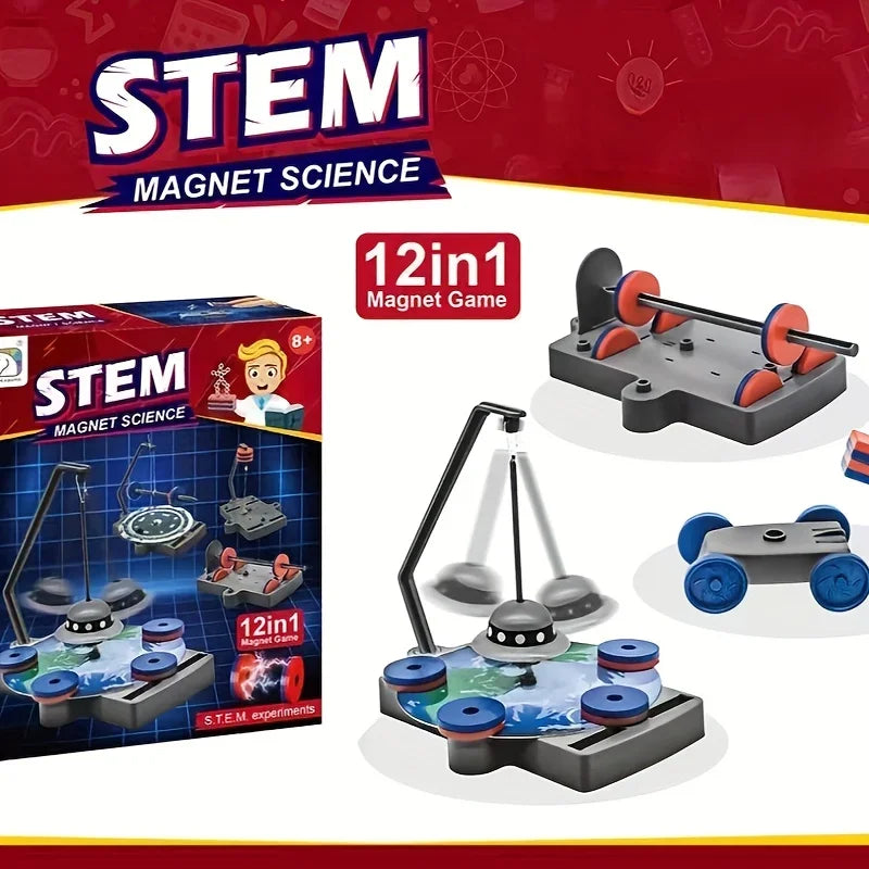12 in 1 Magnetic Science Kit