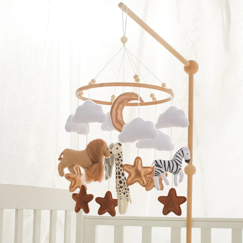 Wooden Hanging Bed Bell Crib