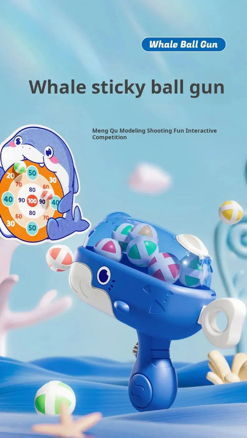 Whale Sticky Dart Ball Game