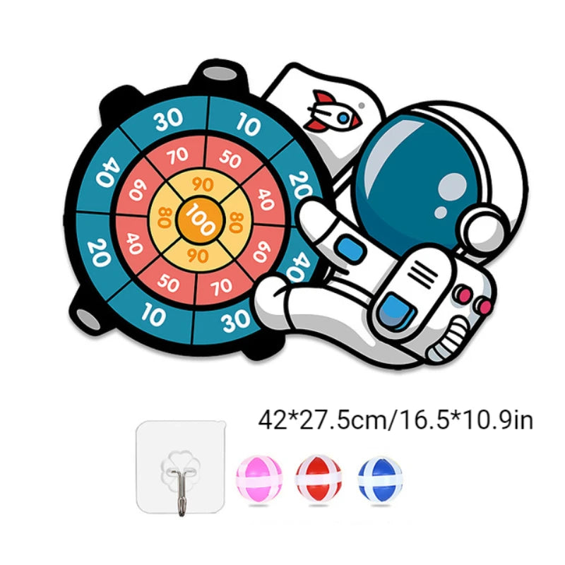 Sticky Ball Dart Board Game