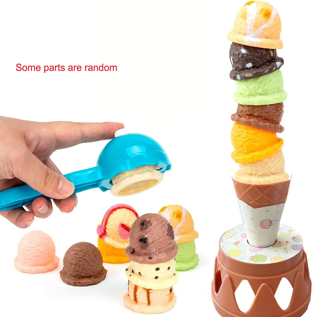 Ice Cream Stack Up Play