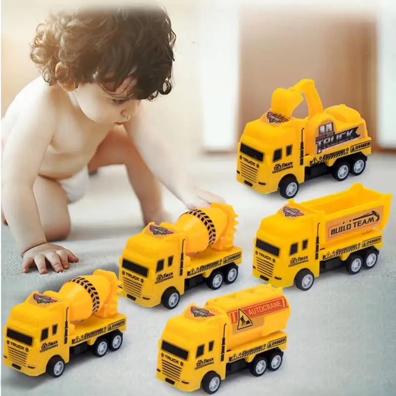 Pull Back Construction Mini Vehicles