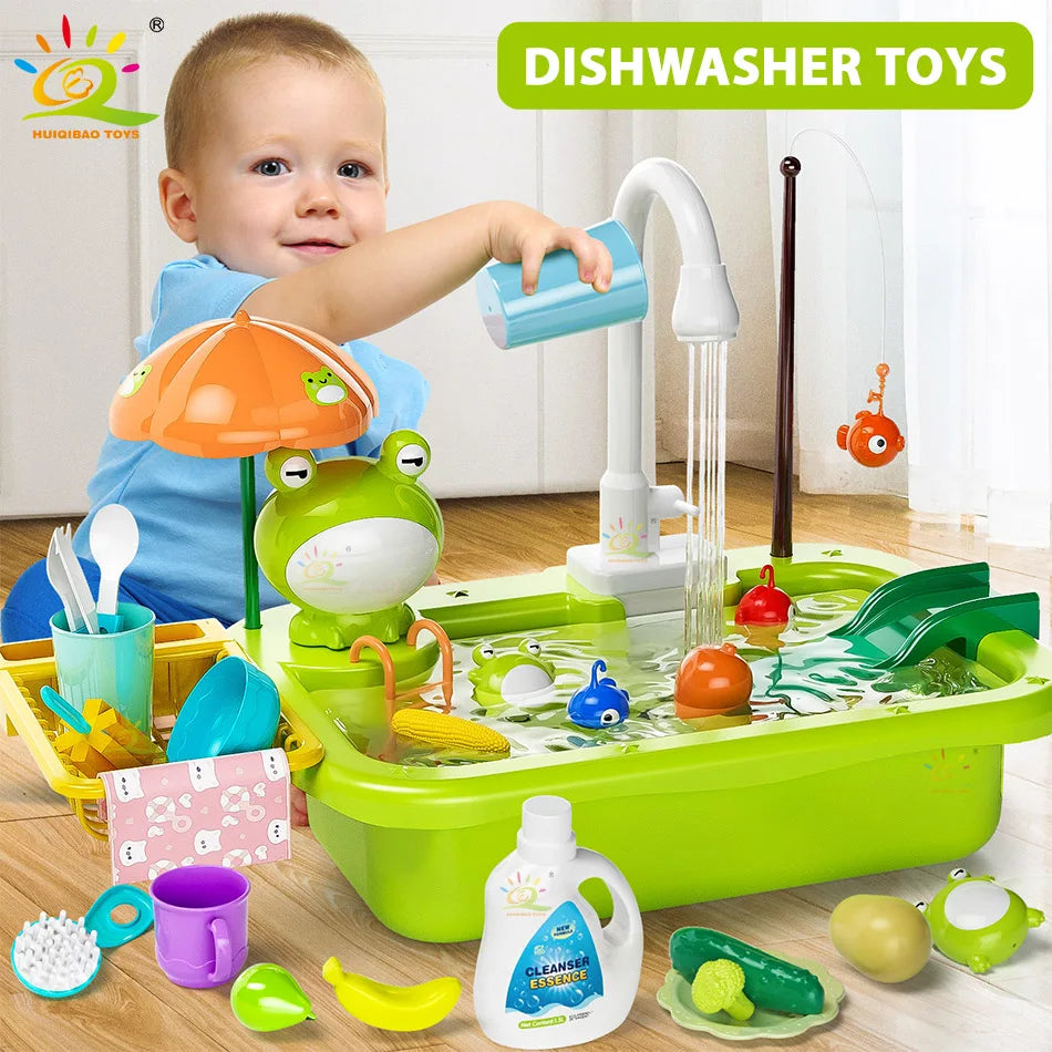 Electric Dishwasher Play Set