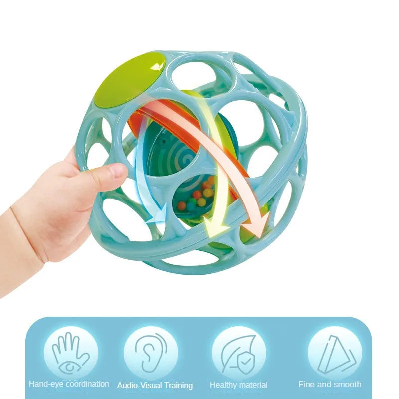 Hand Rattle Soft Sensory Ball