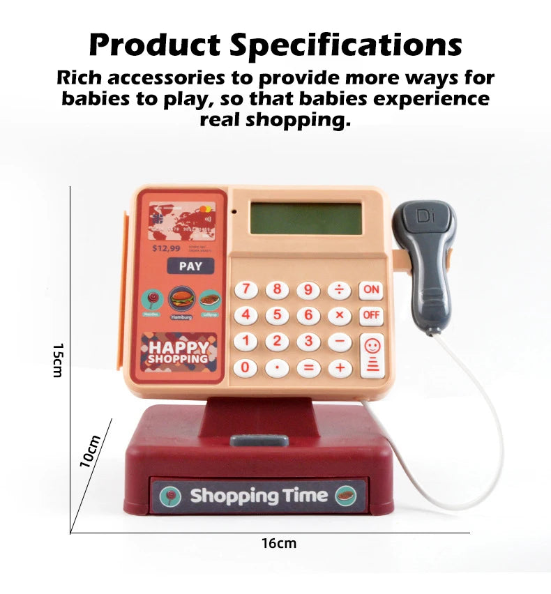 Supermarket Cash Register Play Set