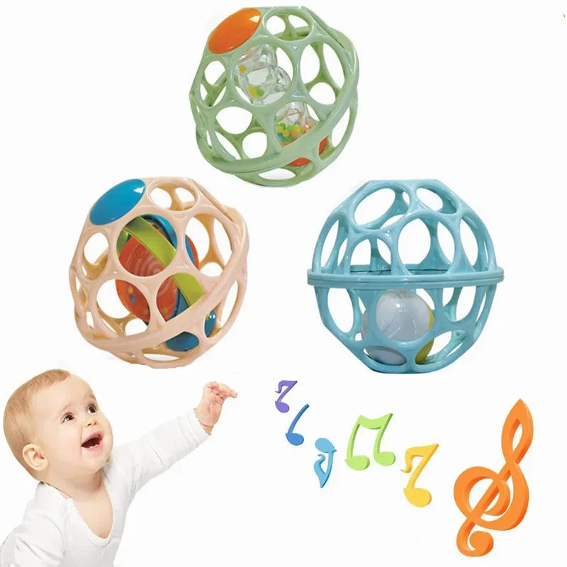 Hand Rattle Soft Sensory Ball