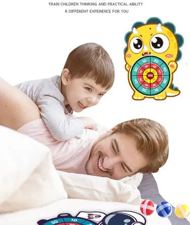 Sticky Ball Dart Board Game