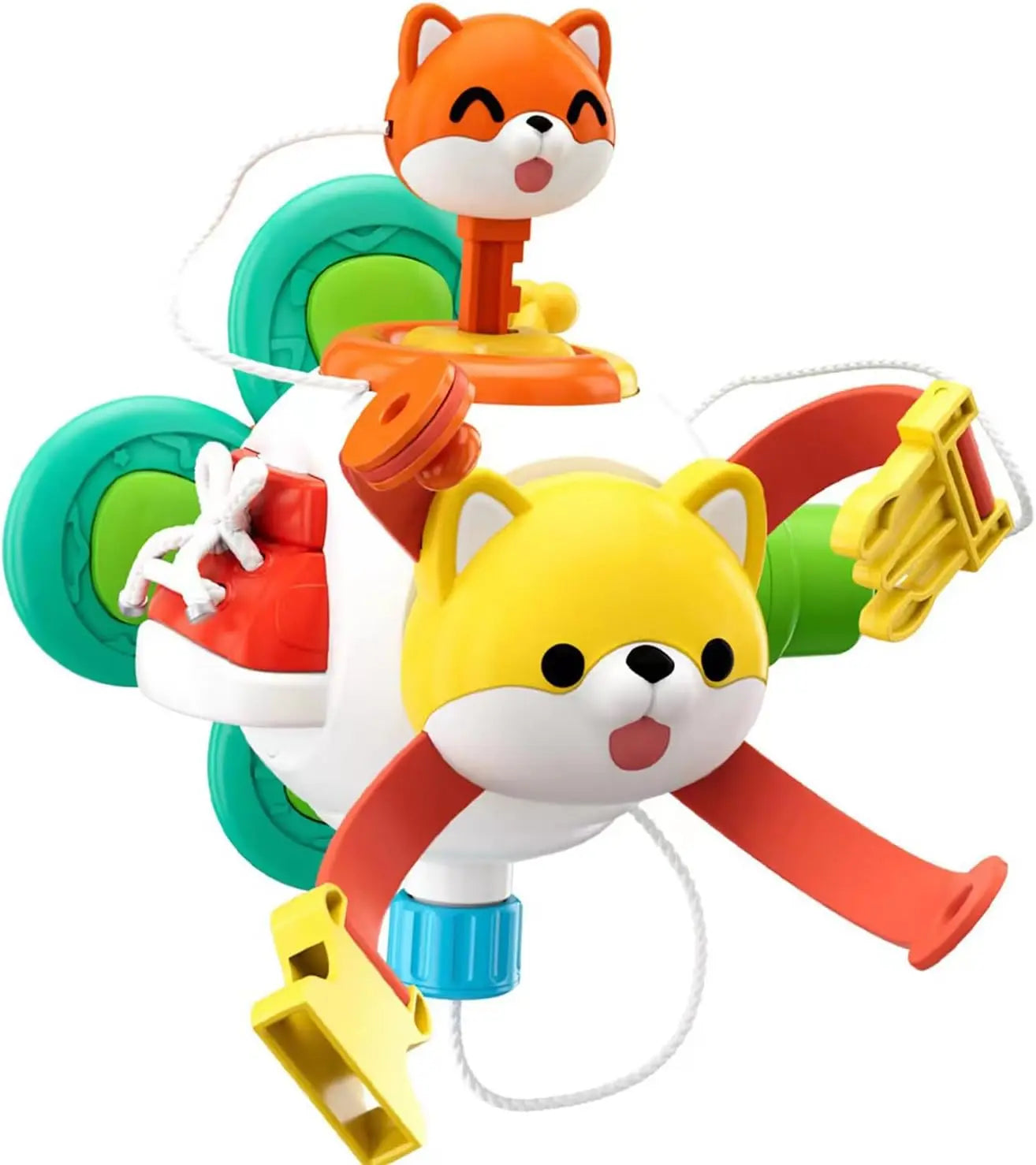 Baby Busy Board Sensory Cube