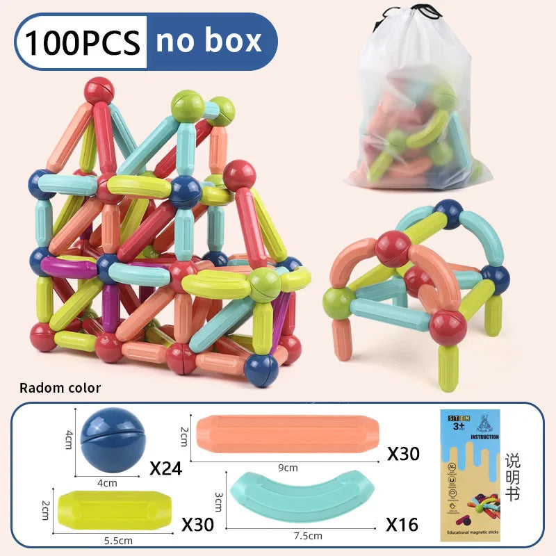 STEM Magnetic Constructor Blocks Set