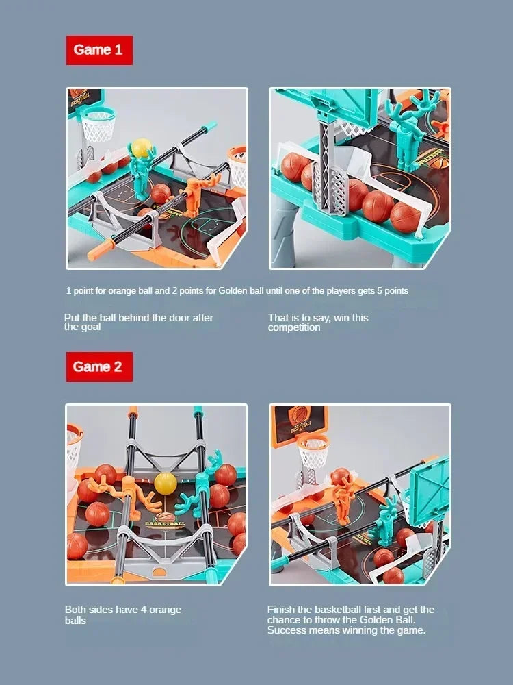 Mini Catapult Fingertip Basketball Game