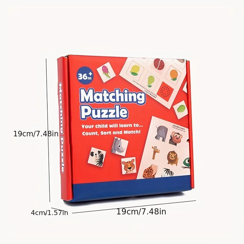 Montessori Wooden Logical Thinking Matching Puzzle