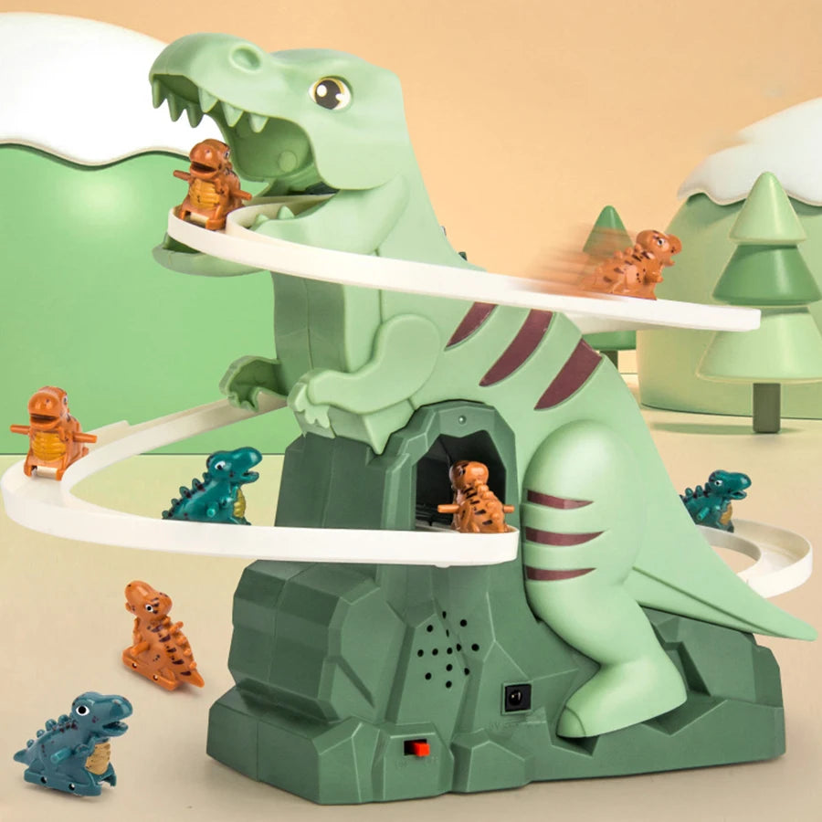 Dinosaur Climbing Slide Music Toy