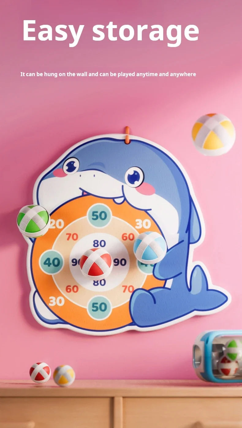 Whale Sticky Dart Ball Game