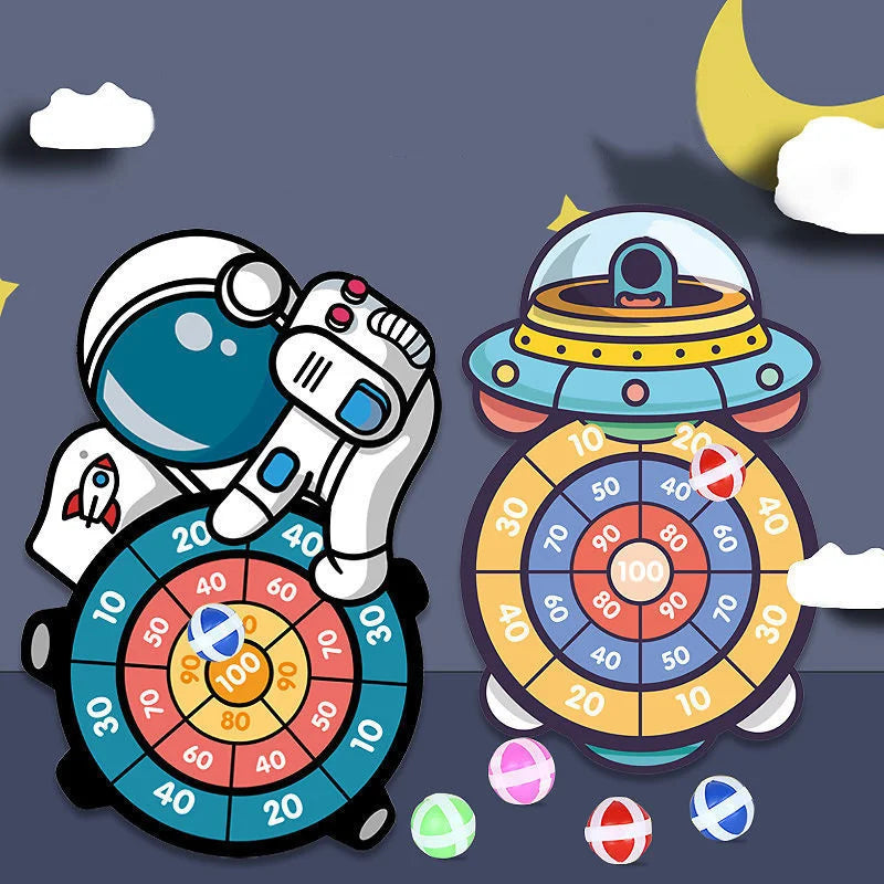 Sticky Ball Dart Board Game