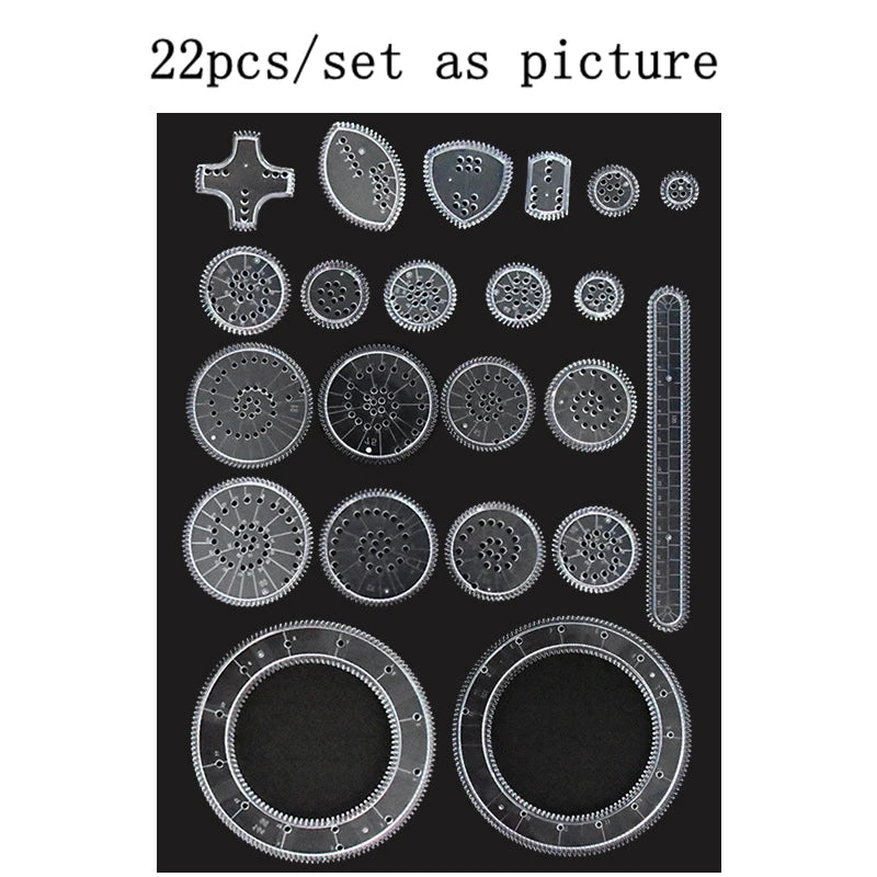 Spirograph Geometric Ruler Drawing Set