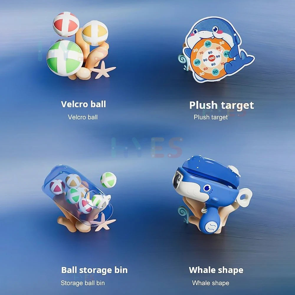 Whale Sticky Dart Ball Game