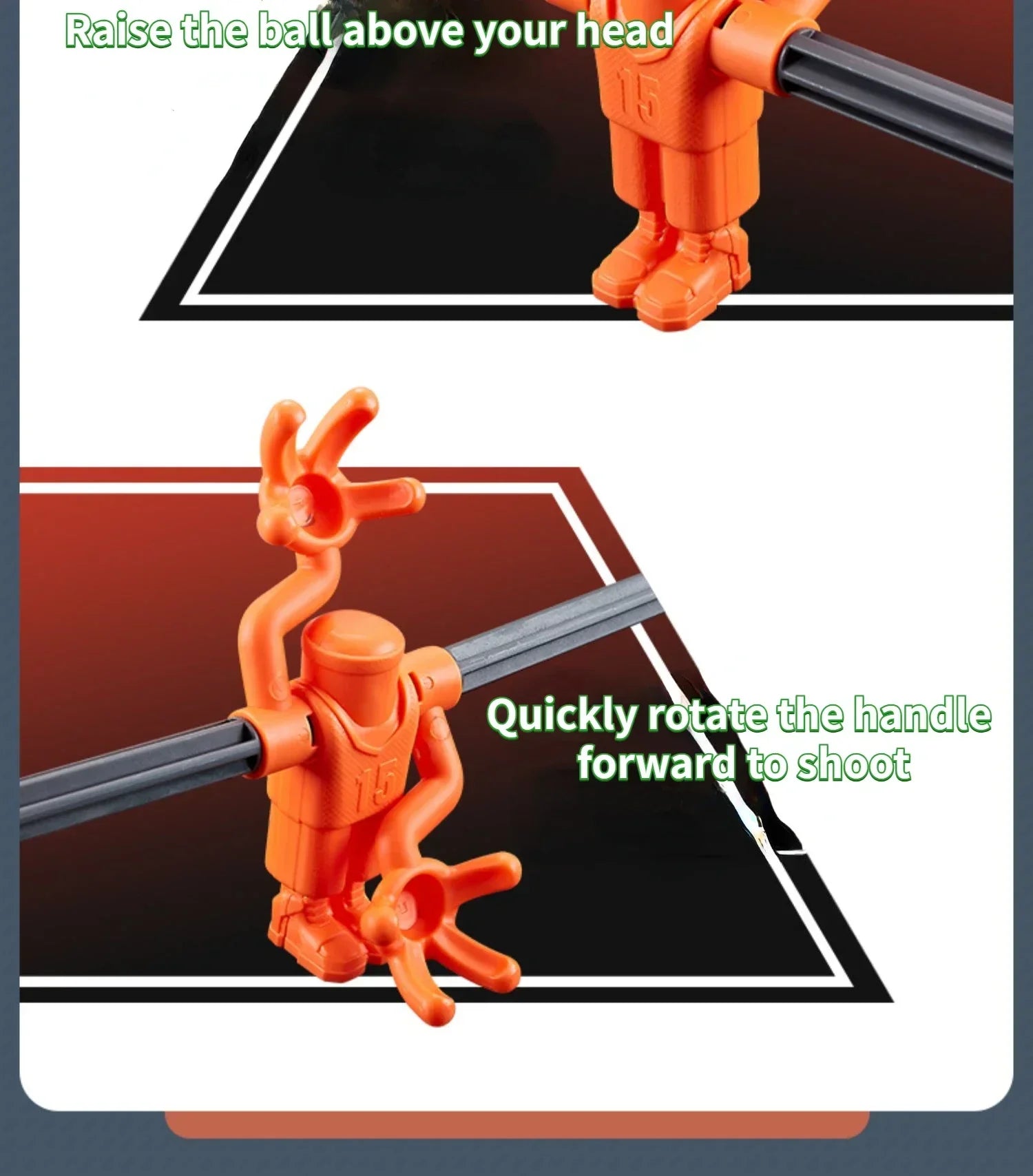 Mini Catapult Fingertip Basketball Game