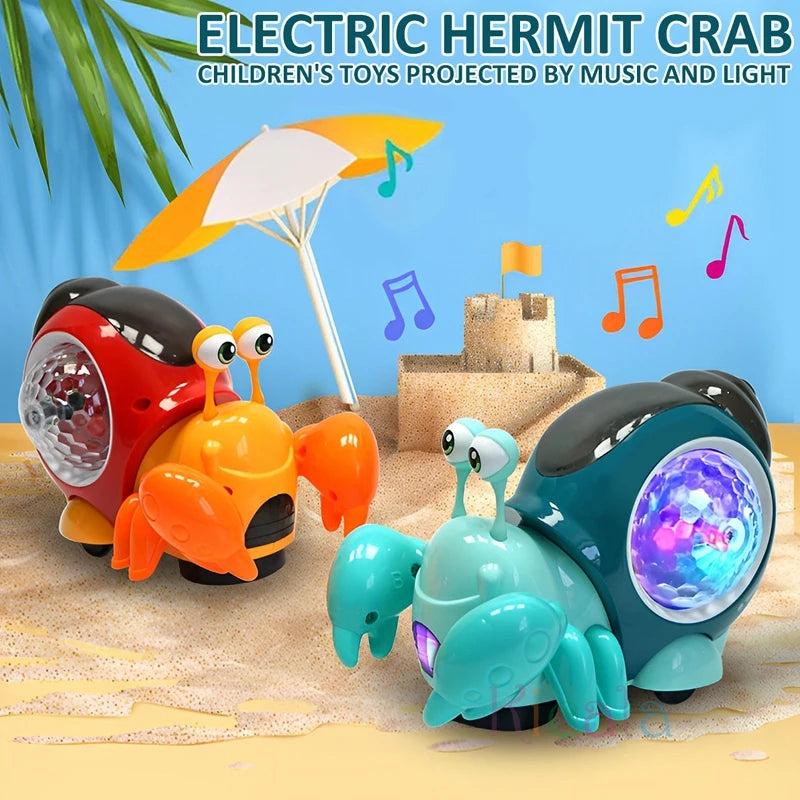 Crawling Crab With Music Light Up