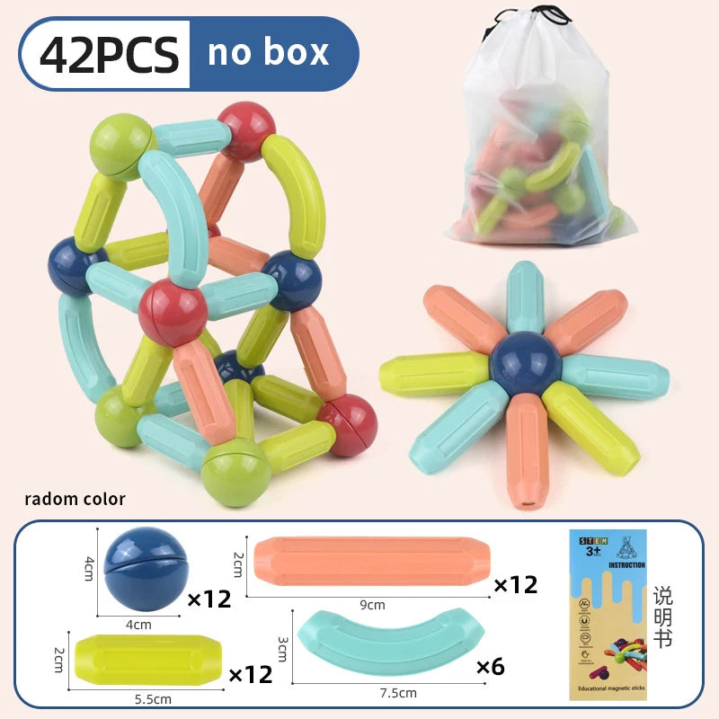 STEM Magnetic Constructor Blocks Set