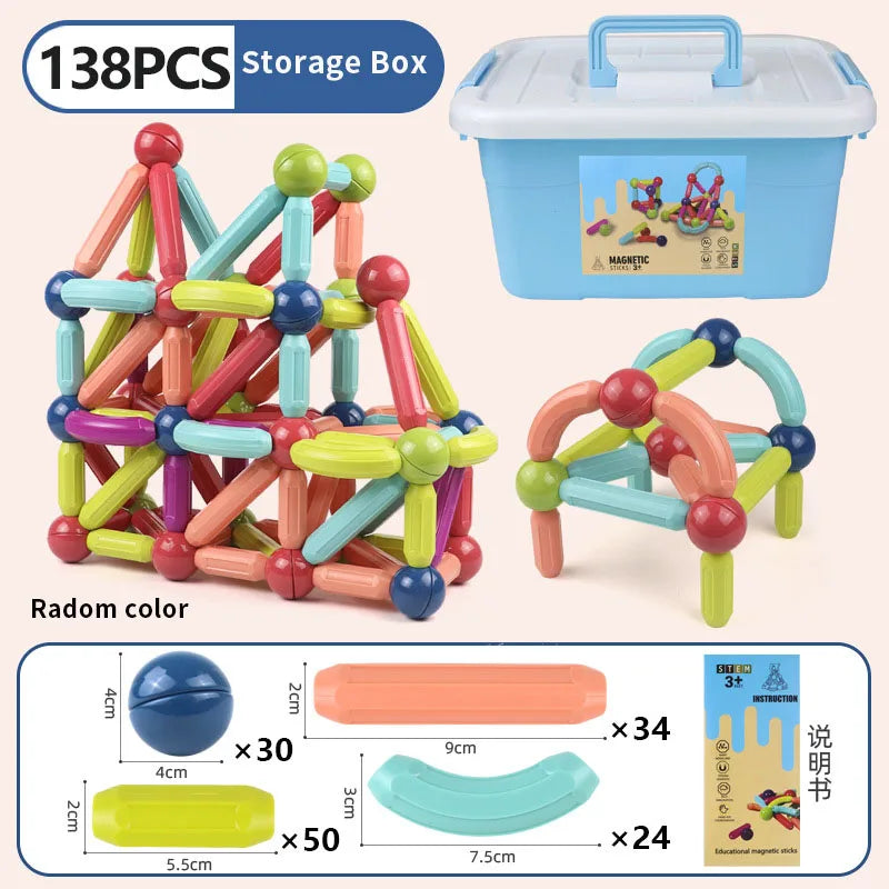 STEM Magnetic Constructor Blocks Set