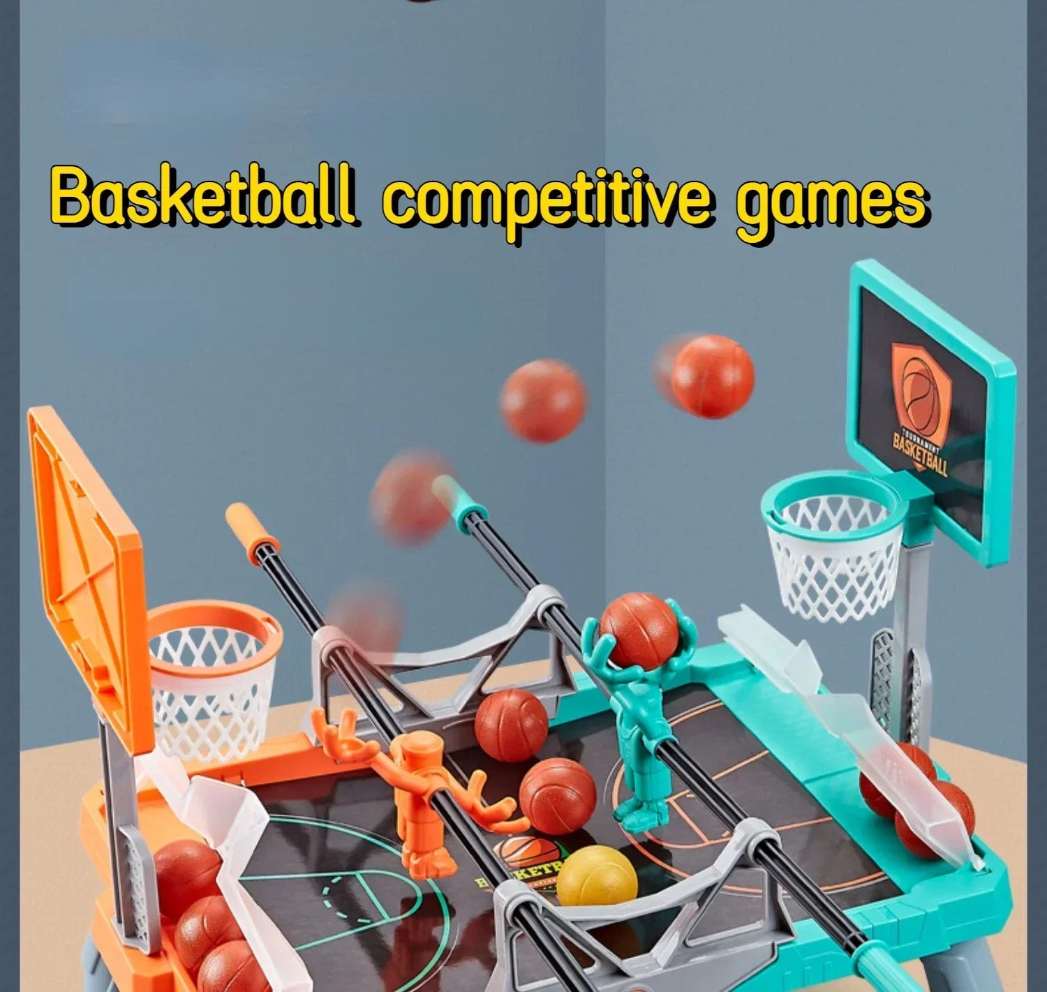 Mini Catapult Fingertip Basketball Game