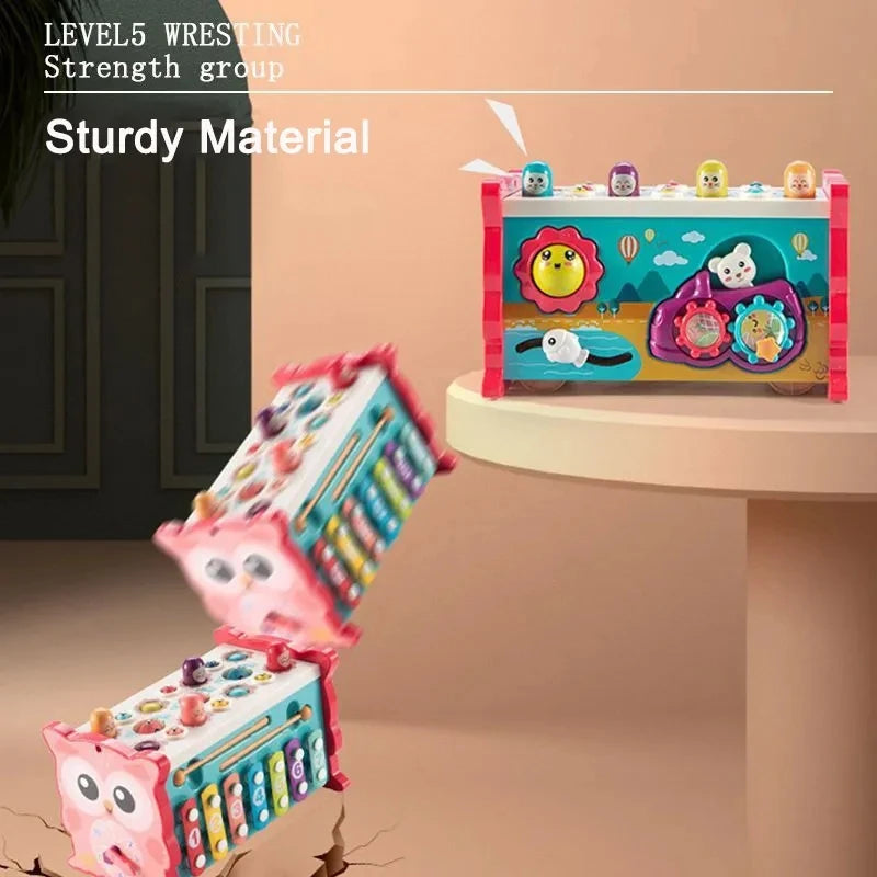 Magnetic Fishing Owl Cube