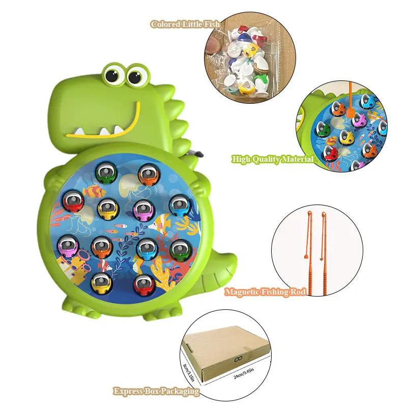 Dinosaur Magnetic Fishing Toys