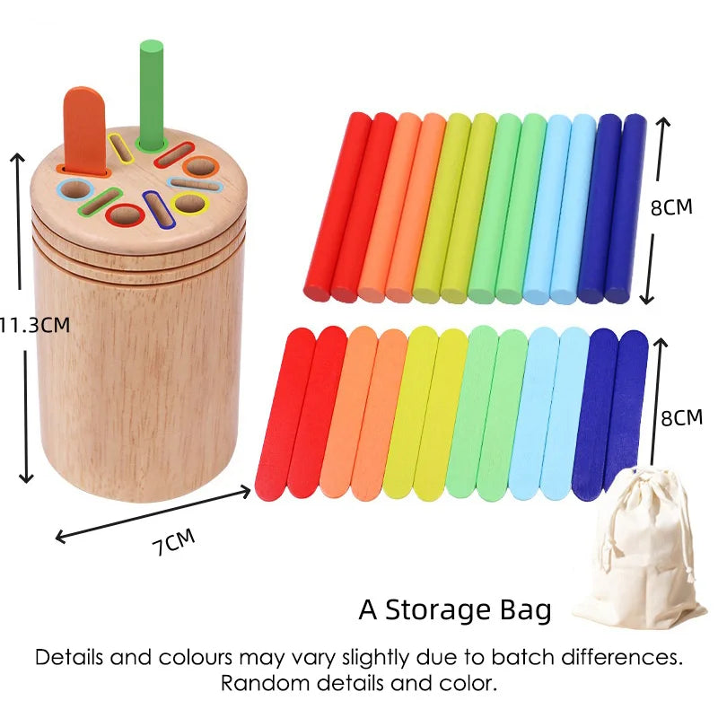 Montessori Matching Wooden Toys