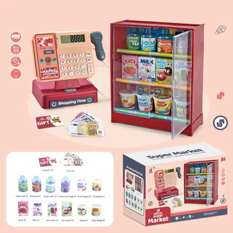 Supermarket Cash Register Play Set