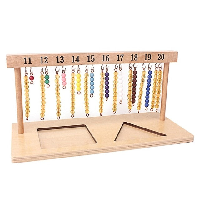 Numbers Hanger Educational Toy - Little Smart Minds Little Smart Minds Number 11-20 Little Smart Minds