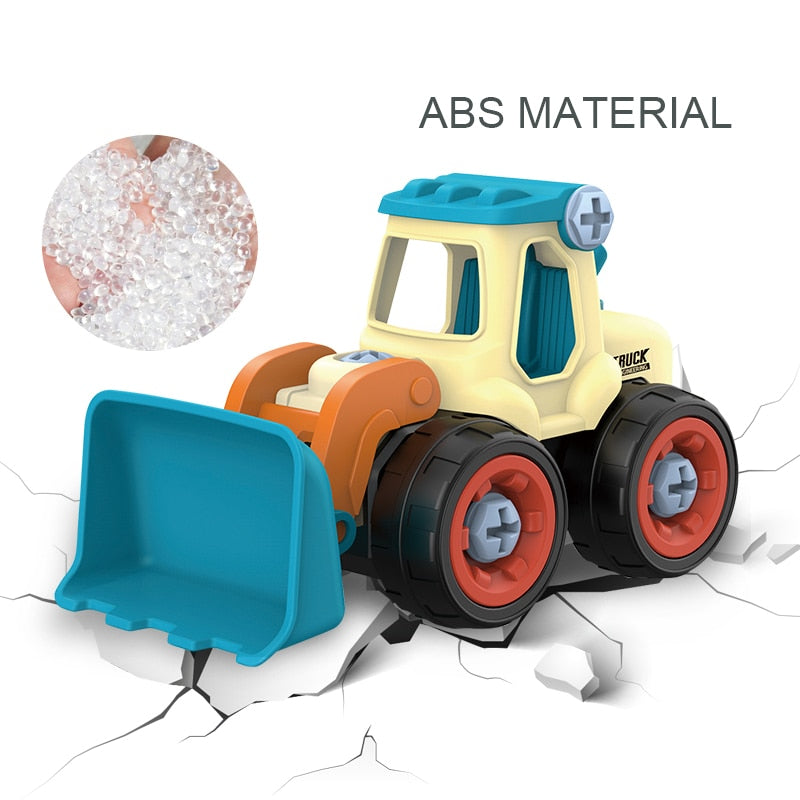 DIY Construction Truck Toy - Little Smart Minds Little Smart Minds Little Smart Minds