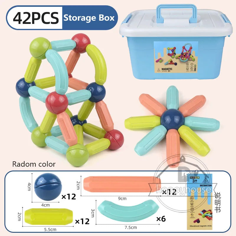 STEM Magnetic Constructor Blocks Set